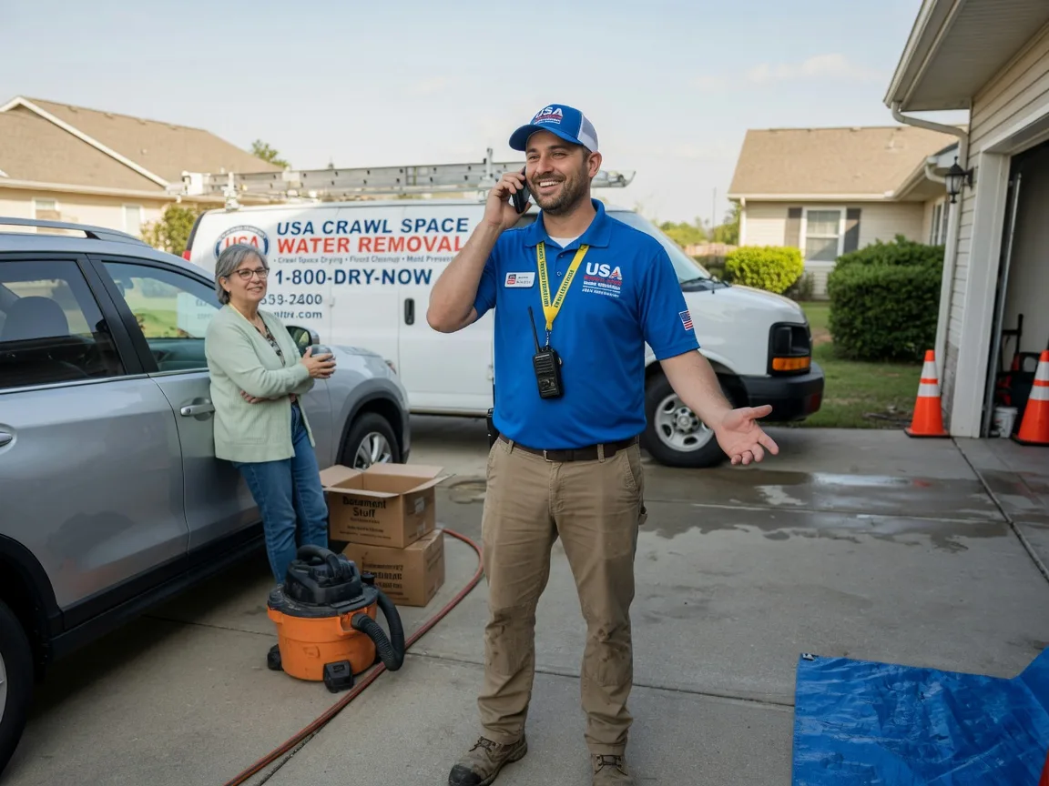 Crawl Space Water Removal Hazleton, IN FAQs